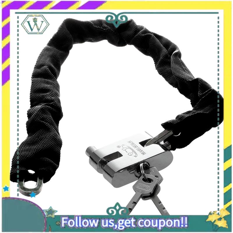 Chain Lock Combination - อัพเกรดล็อคจักรยาน 101 ซม.โลหะ Anti-Theft MTB ROAD