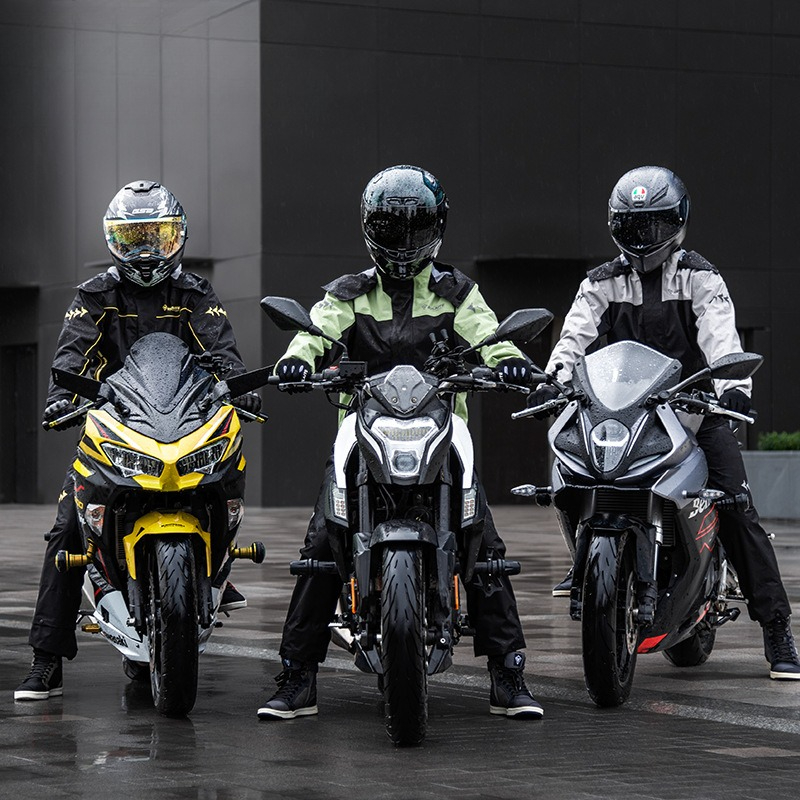 ชุดกันฝนสำหรับมอเตอร์ไซค์ Oxfo - Cycling Commute Pants บทวิจารณ์และราคา
